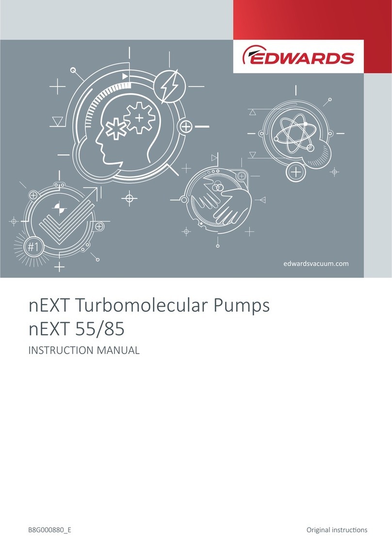 Edwards nEXT 55 Manuel utilisateur