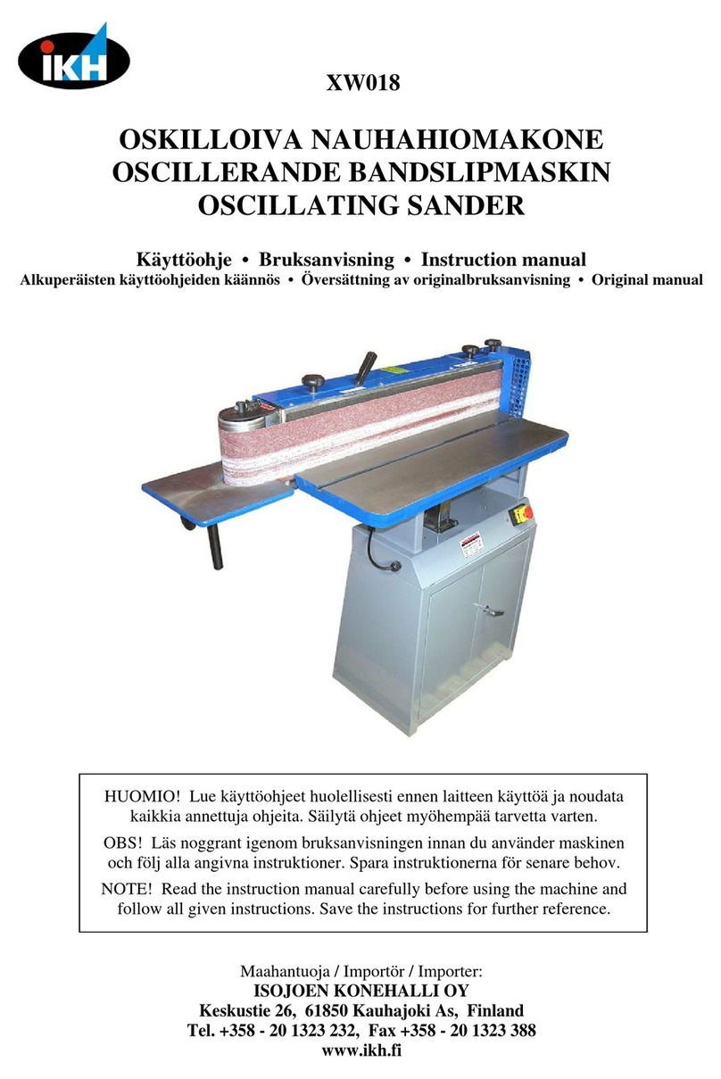 IKH XW018 Manuel utilisateur