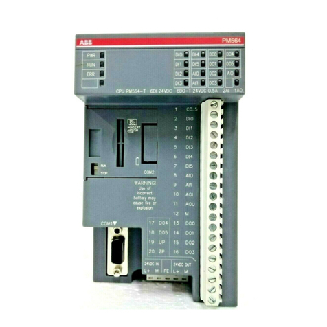 ABB PM554-T Manuel utilisateur