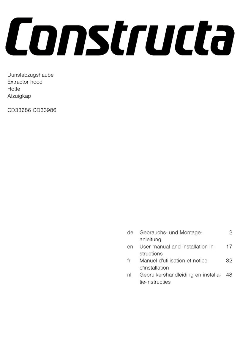CONSTRUCTA CD33686 Manuel utilisateur
