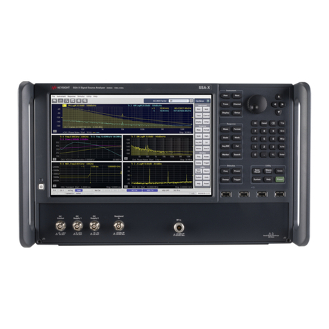 Keysight Technologies E5055A SSA-X Manuel utilisateur