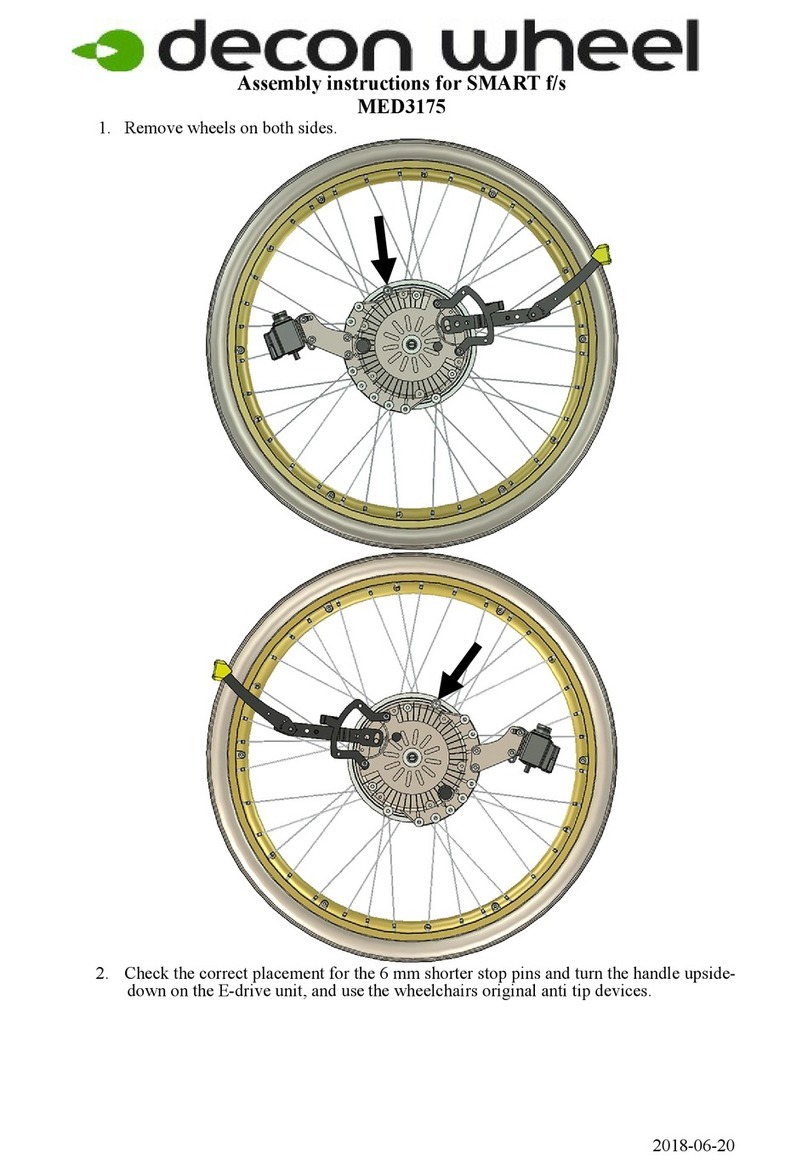 Decon wheel SMART Manuel utilisateur Decon wheel SMART Manuel utilisateur