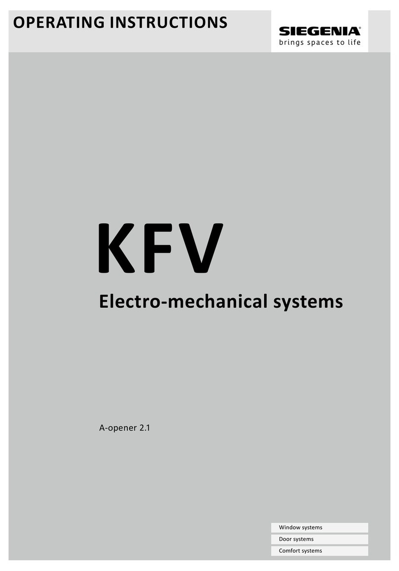 Siemens KFV Manuel utilisateur