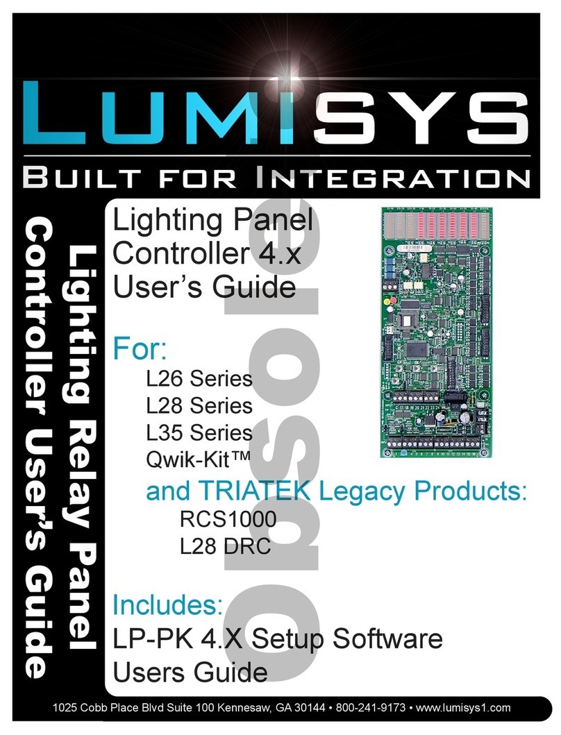 Lumisys LRP Manuel utilisateur