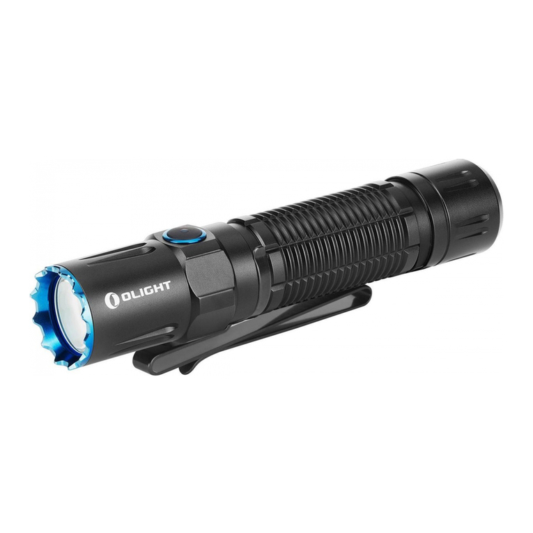 OLIGHT M2R Pro Warrior Manuel utilisateur