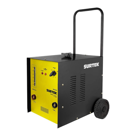 Surtek SOL5225 Dimensions et guide d'installation