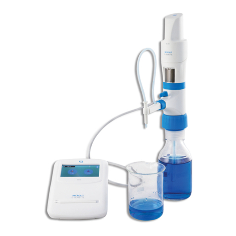MICROLIT E-BURETTE Manuel utilisateur