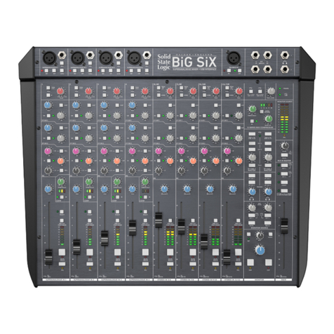 Solid State Logic BiG SiX Manuel utilisateur