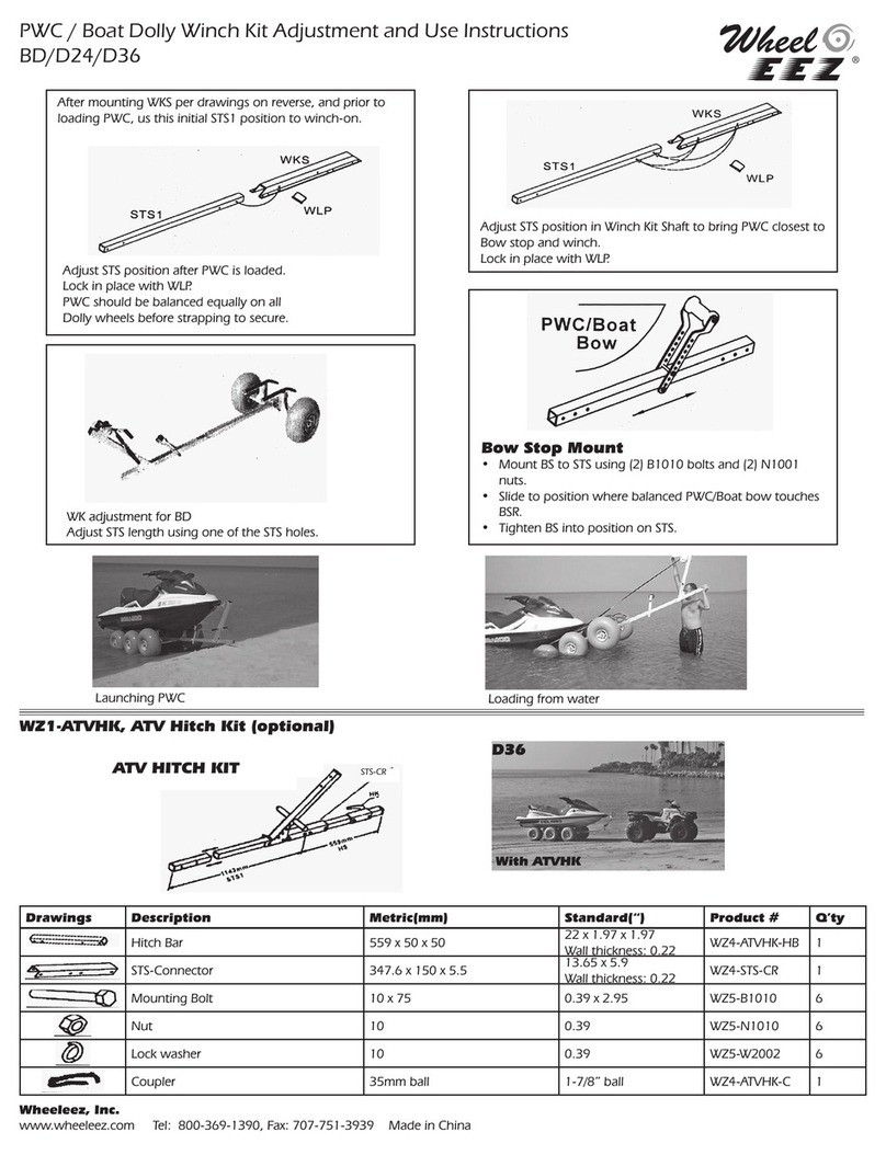 WHEELEEZ BD Manuel utilisateur