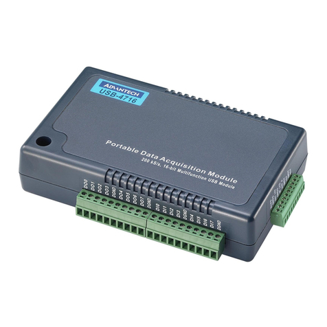 Advantech USB-4716 Manuel d'installation et d'exploitation