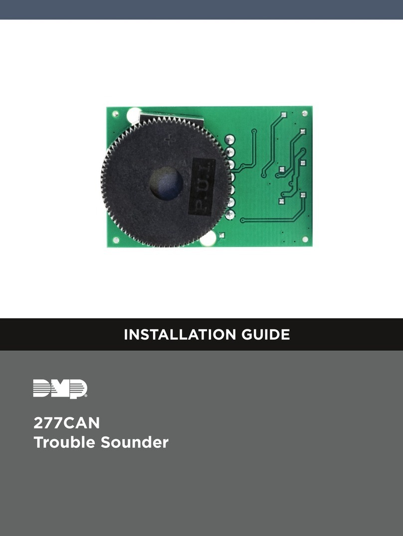 DMP Electronics 277CAN Manuel utilisateur