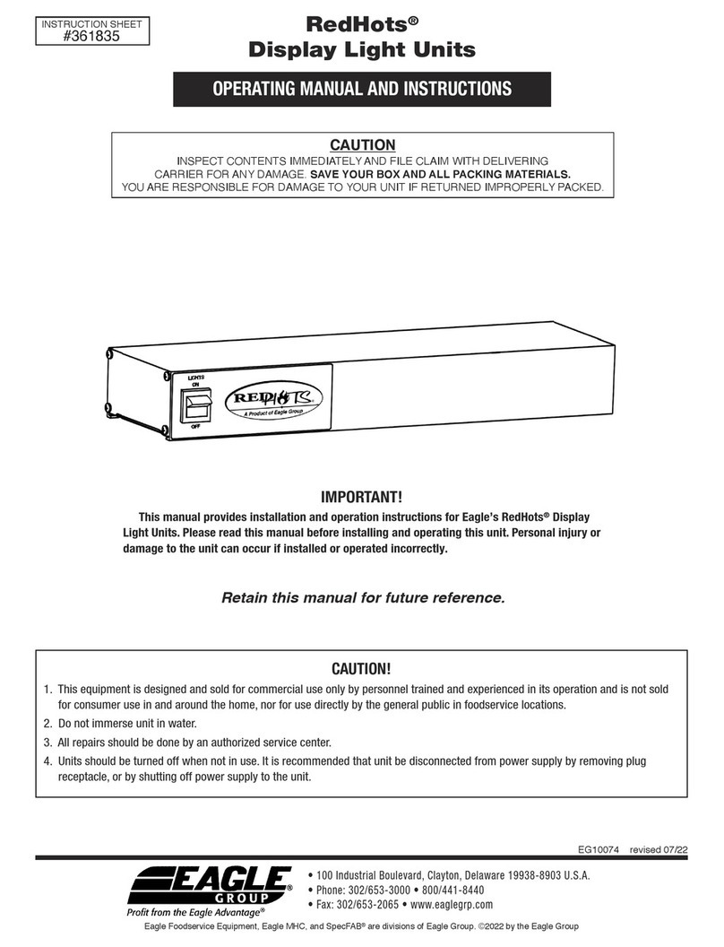 Eagle Group RedHots Manuel utilisateur Eagle Group RedHots Manuel utilisateur