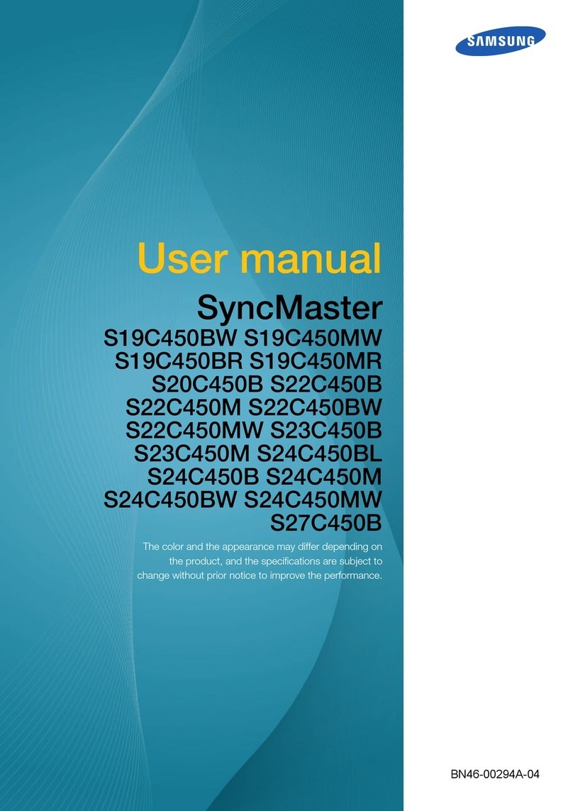 Samsung S19C450BW Manuel utilisateur