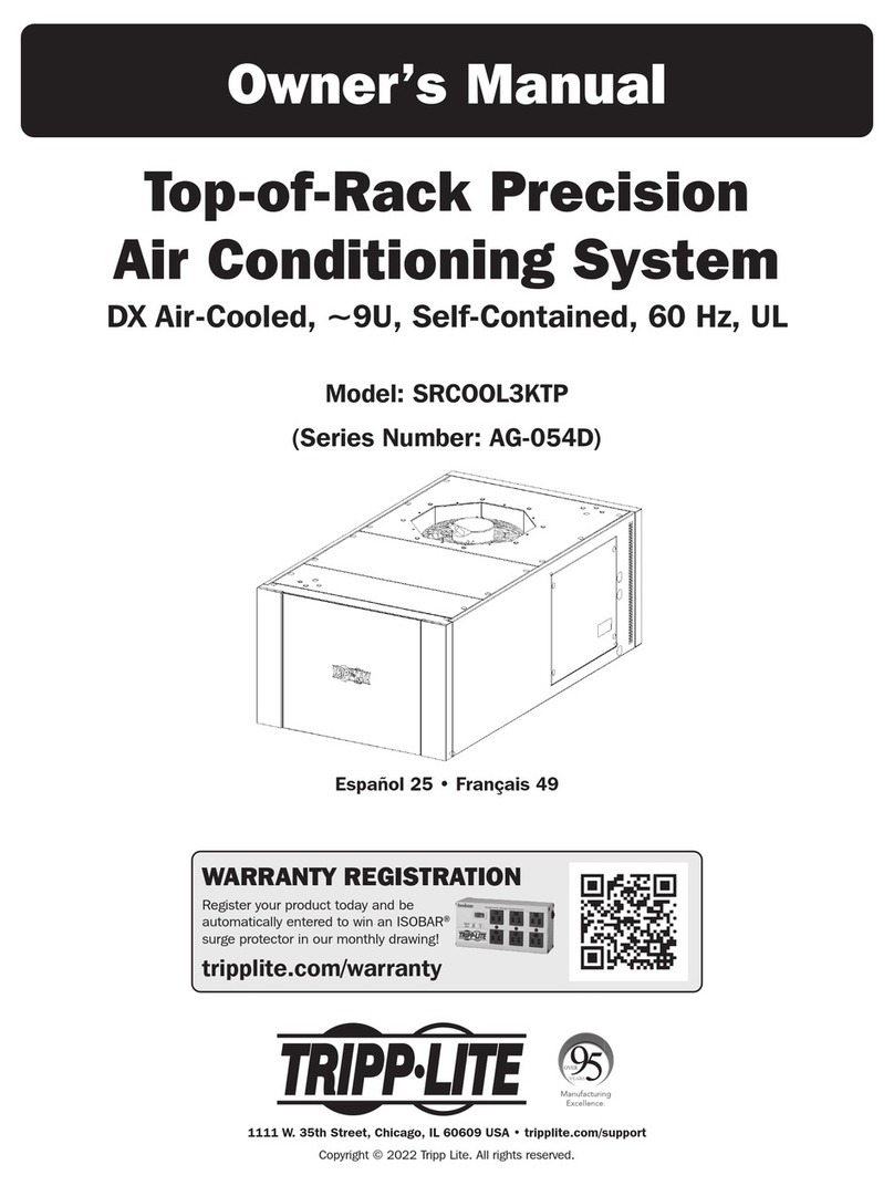 Tripp Lite SRCOOL3KTP Manuel utilisateur