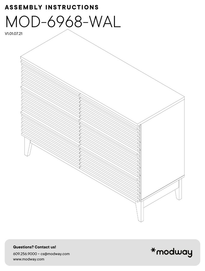 modway MOD-6968-WAL Manuel utilisateur modway MOD-6968-WAL Manuel utilisateur