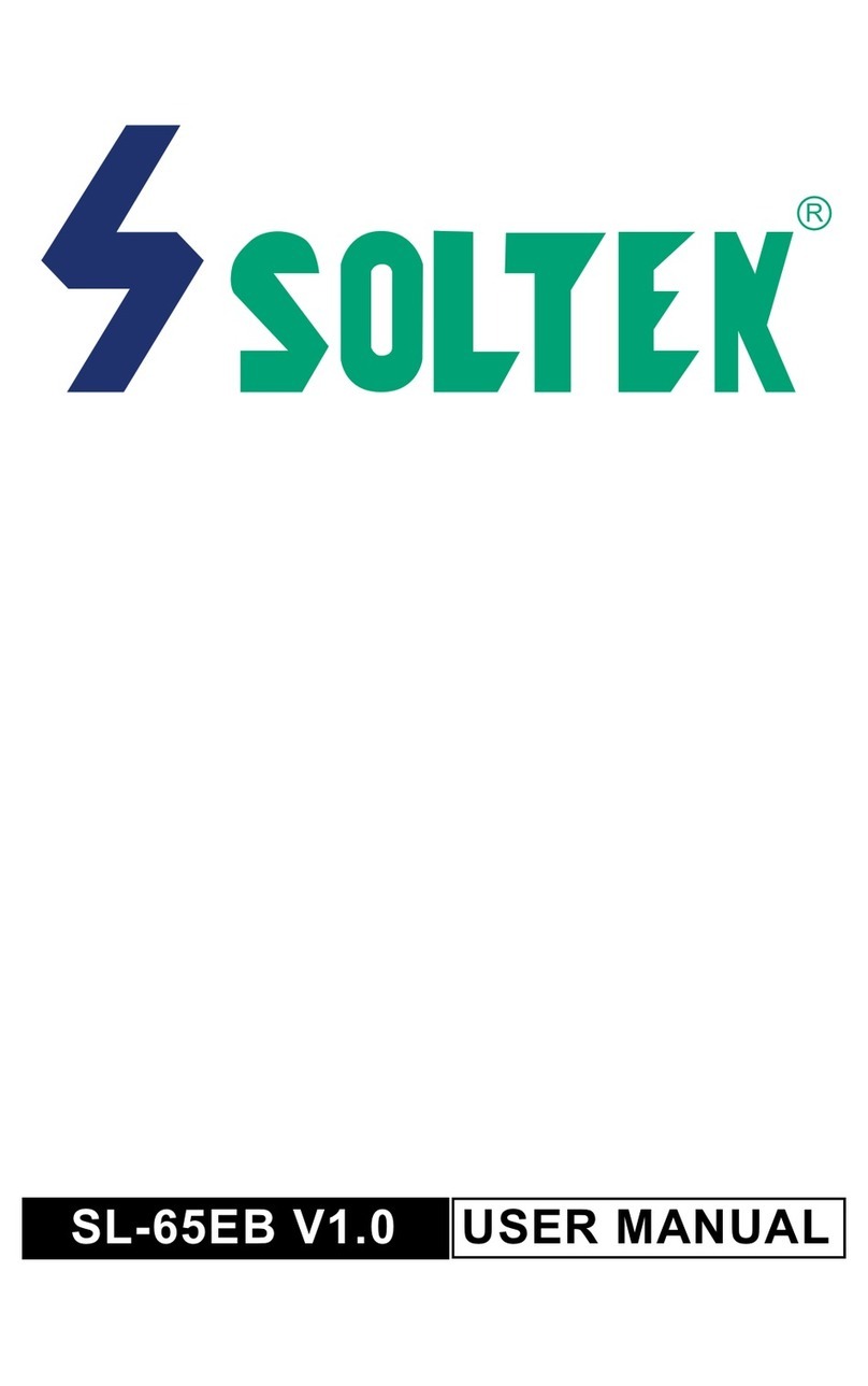 SOLTEK SL-65EB Manuel utilisateur SOLTEK SL-65EB Manuel utilisateur