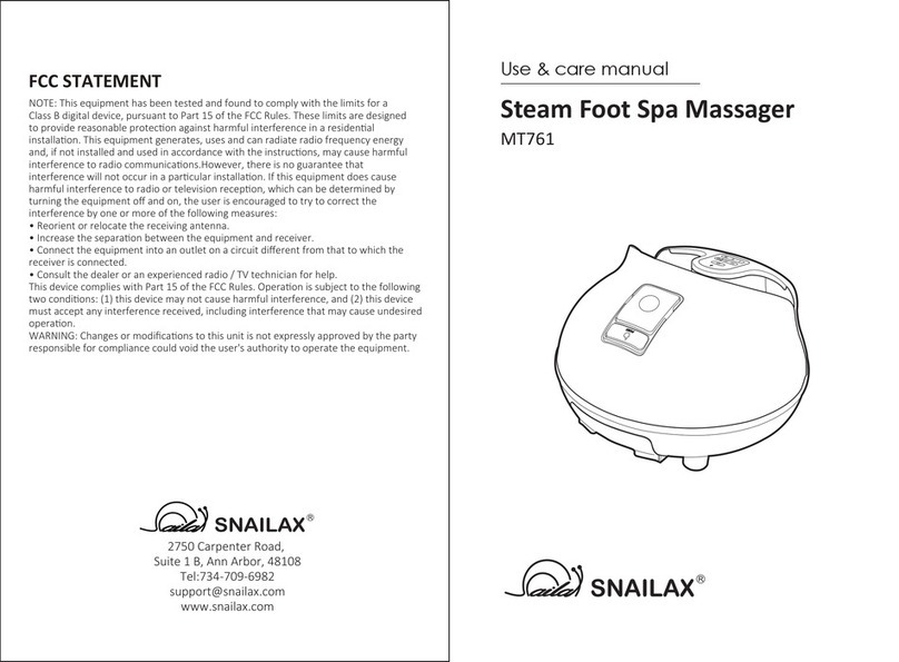 Snailax MT761 Manuel utilisateur