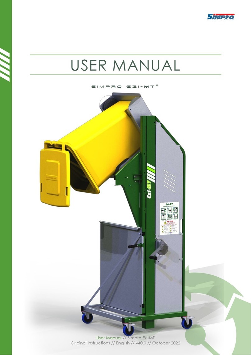 Simpro Ezi-MT Manuel utilisateur