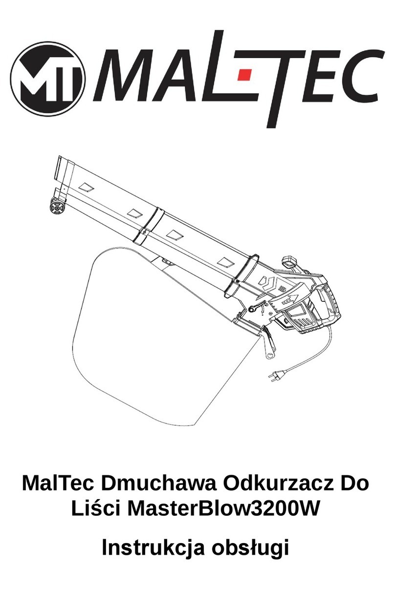 MALTEC MasterBlow3200W Manuel utilisateur MALTEC MasterBlow3200W Manuel utilisateur