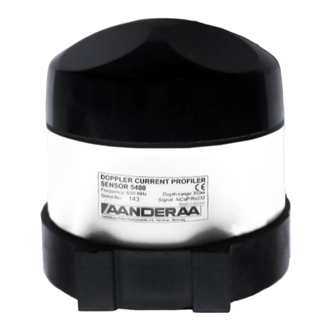 Aanderaa DCPS 5400 Manuel utilisateur