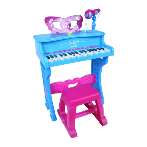 Bontempi Ballet Academy Manuel utilisateur
