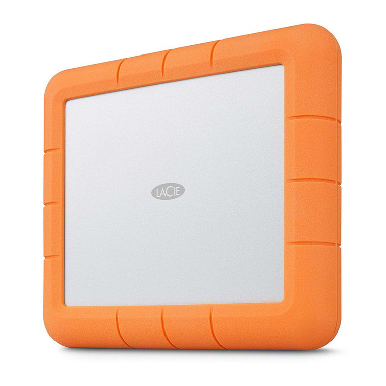 LaCie Rugged RAID Shuttle Manuel utilisateur