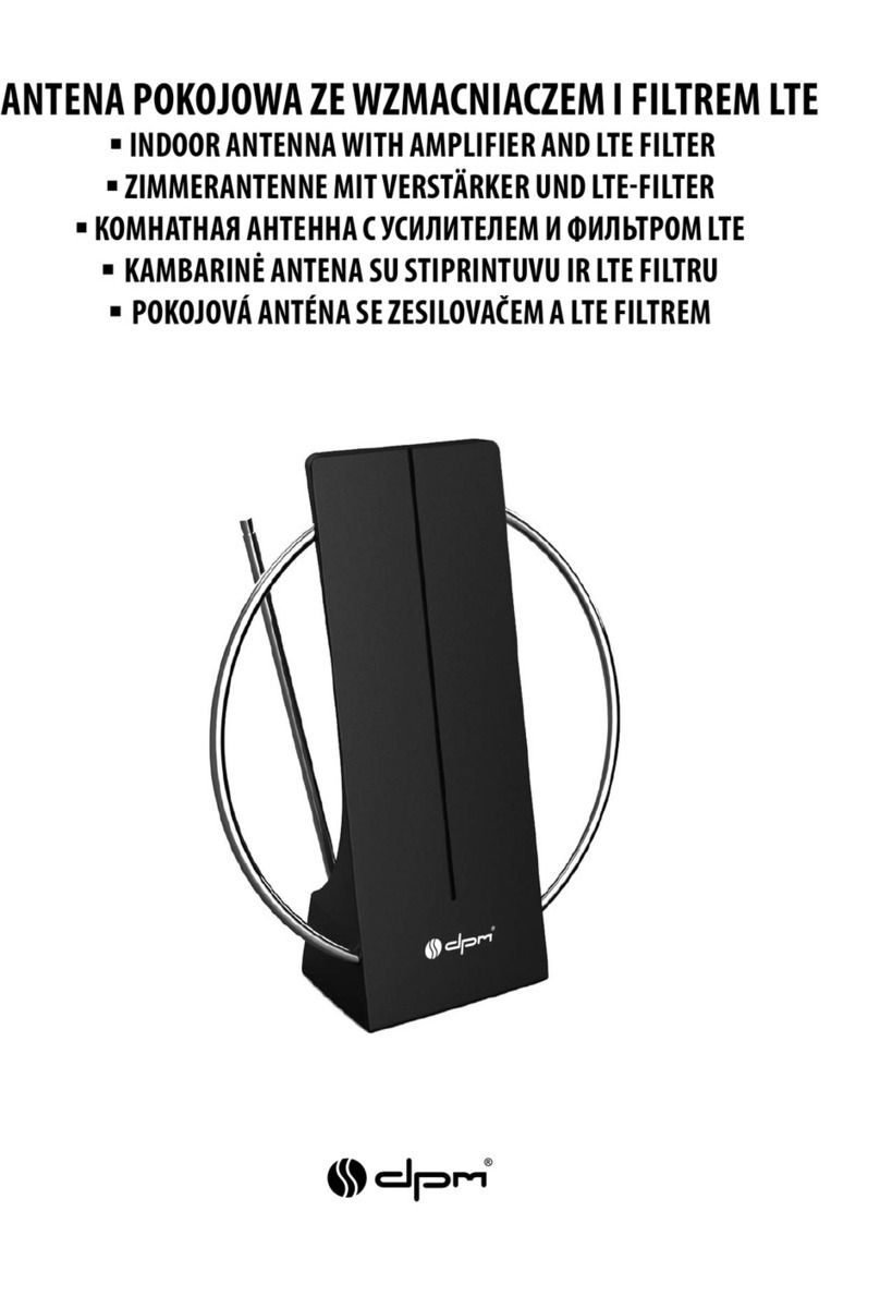 DPM ANT138 Manuel utilisateur