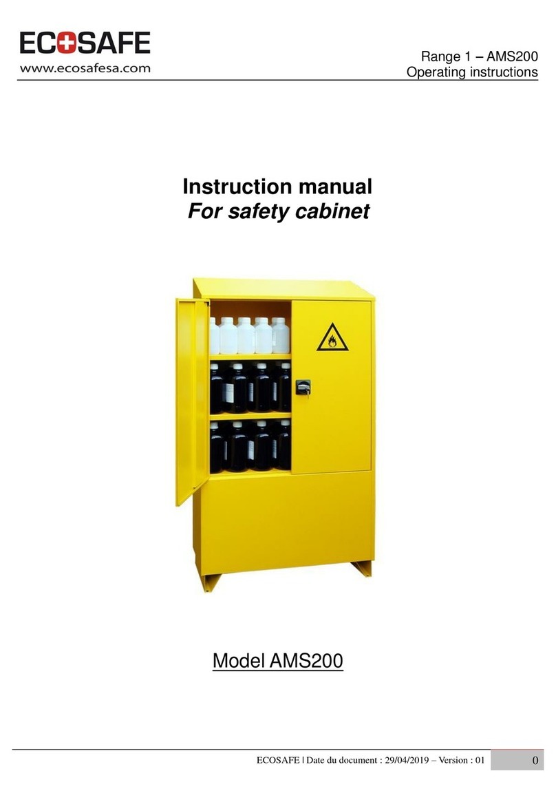 ECOSAFE AMS200 Manuel utilisateur ECOSAFE AMS200 Manuel utilisateur