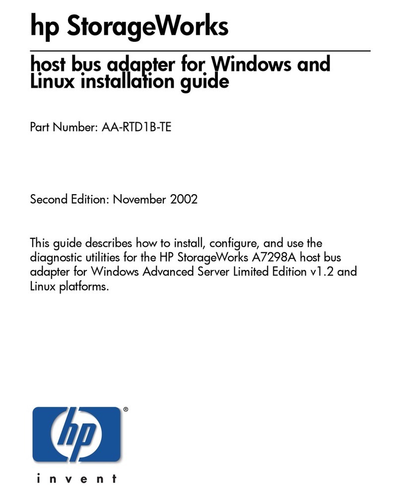 HP StorageWorks A7298A Manuel utilisateur