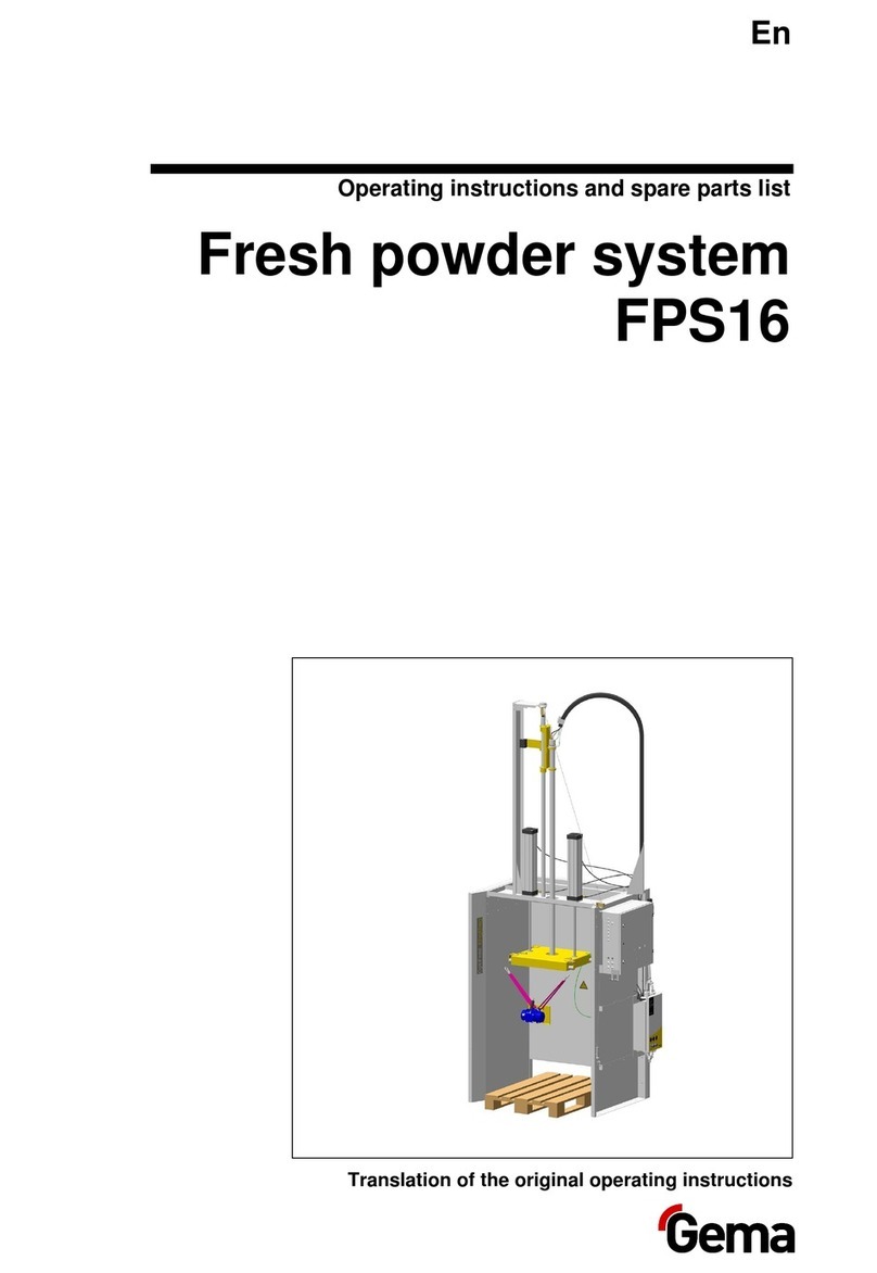 Gema FPS16 Mode d’emploi