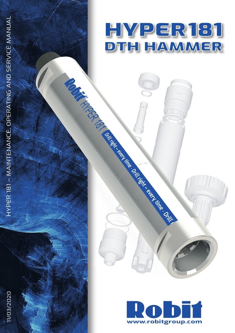 Robit HYPER 181 Manuel utilisateur