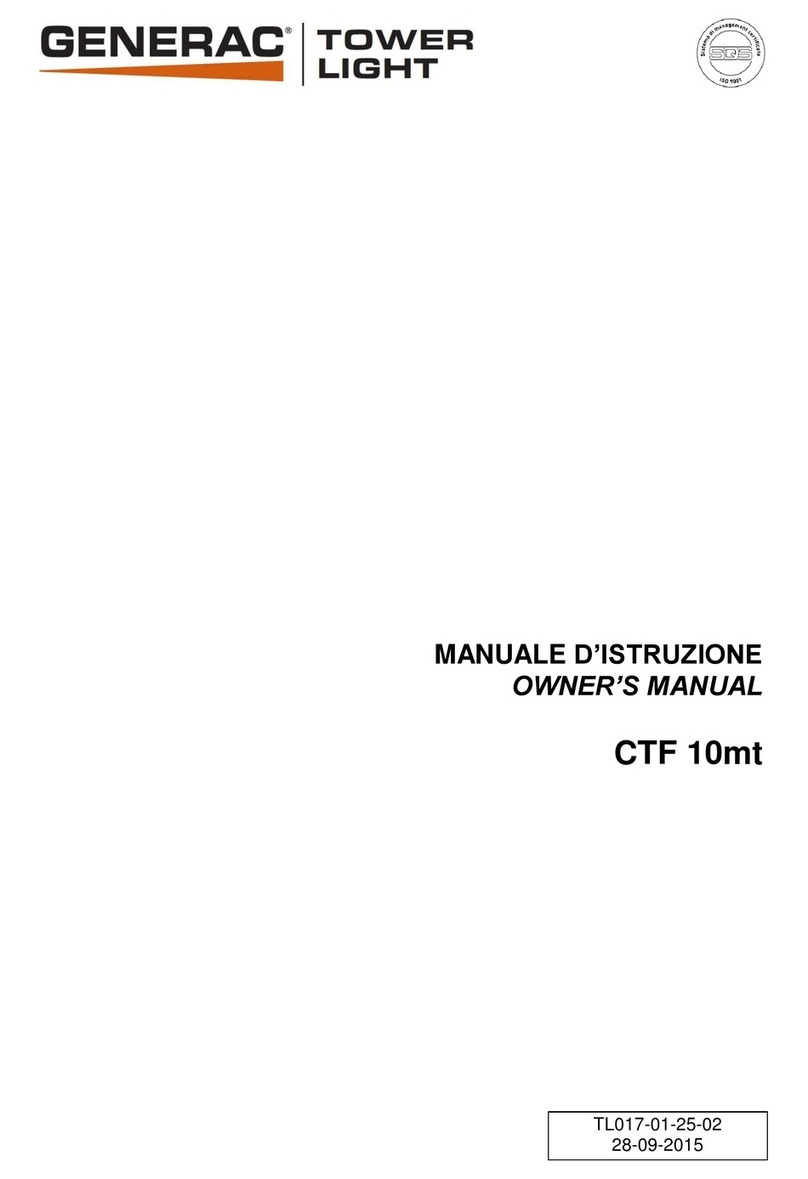 Generac Power Systems CTF 10mt Manuel utilisateur Generac Power Systems CTF 10mt Manuel utilisateur