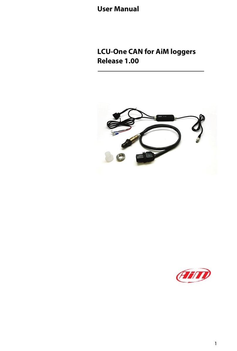 Aim LCU-ONE CAN Manuel utilisateur