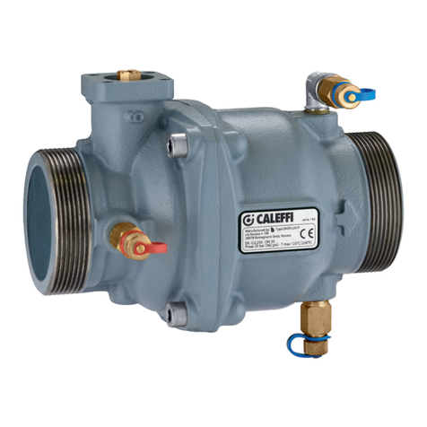 CALEFFI 145 Series Mode d’emploi CALEFFI 145 Series Mode d’emploi