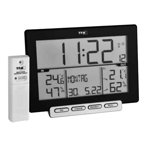 TFA TRINITY Manuel utilisateur