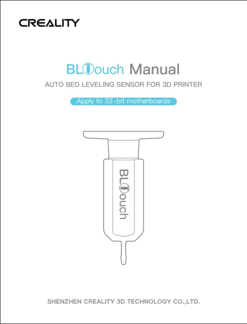 Creality BLTouch Manuel utilisateur Creality BLTouch Manuel utilisateur
