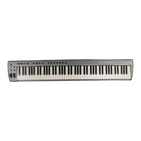 Avid Technology PROKEYS SONO 61 Manuel utilisateur