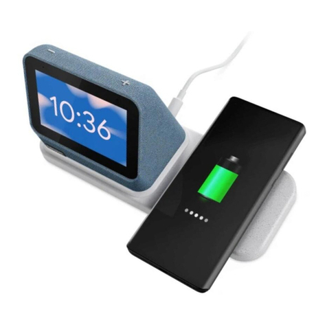 Lenovo Smart Clock 2 Manuel utilisateur Lenovo Smart Clock 2 Manuel utilisateur