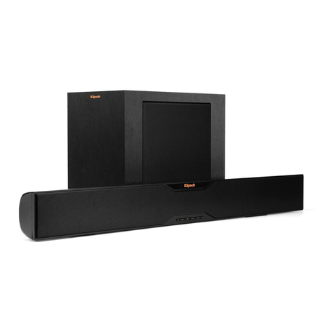 Klipsch R-10B Manuel utilisateur