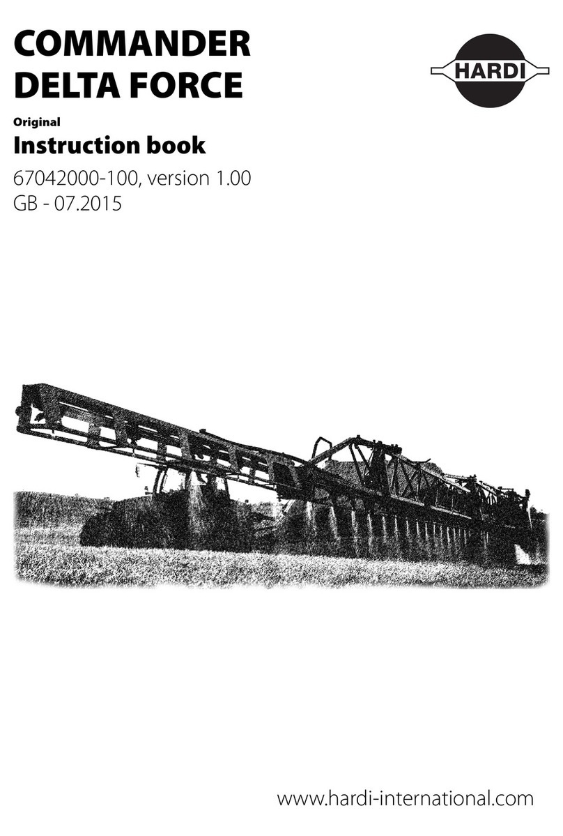 Hardi COMMANDER DELTA FORCE Manuel utilisateur Hardi COMMANDER DELTA FORCE Manuel utilisateur