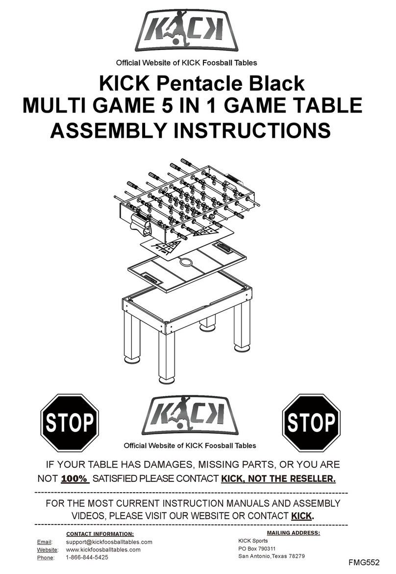 KICK Pentacle Black Manuel utilisateur KICK Pentacle Black Manuel utilisateur