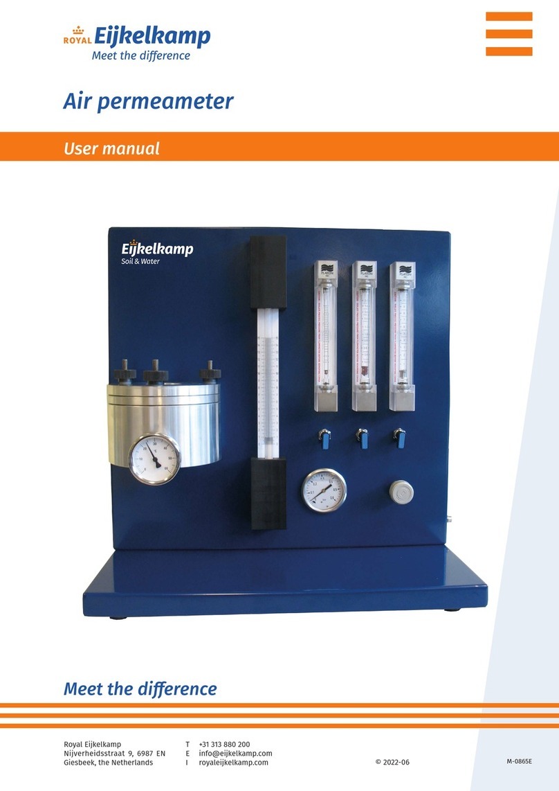 EIJKELKAMP 0865 Manuel utilisateur