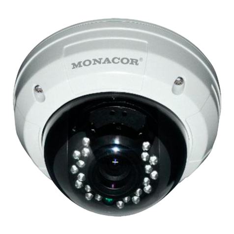 Monacor security TVCCD-250SET Manuel utilisateur