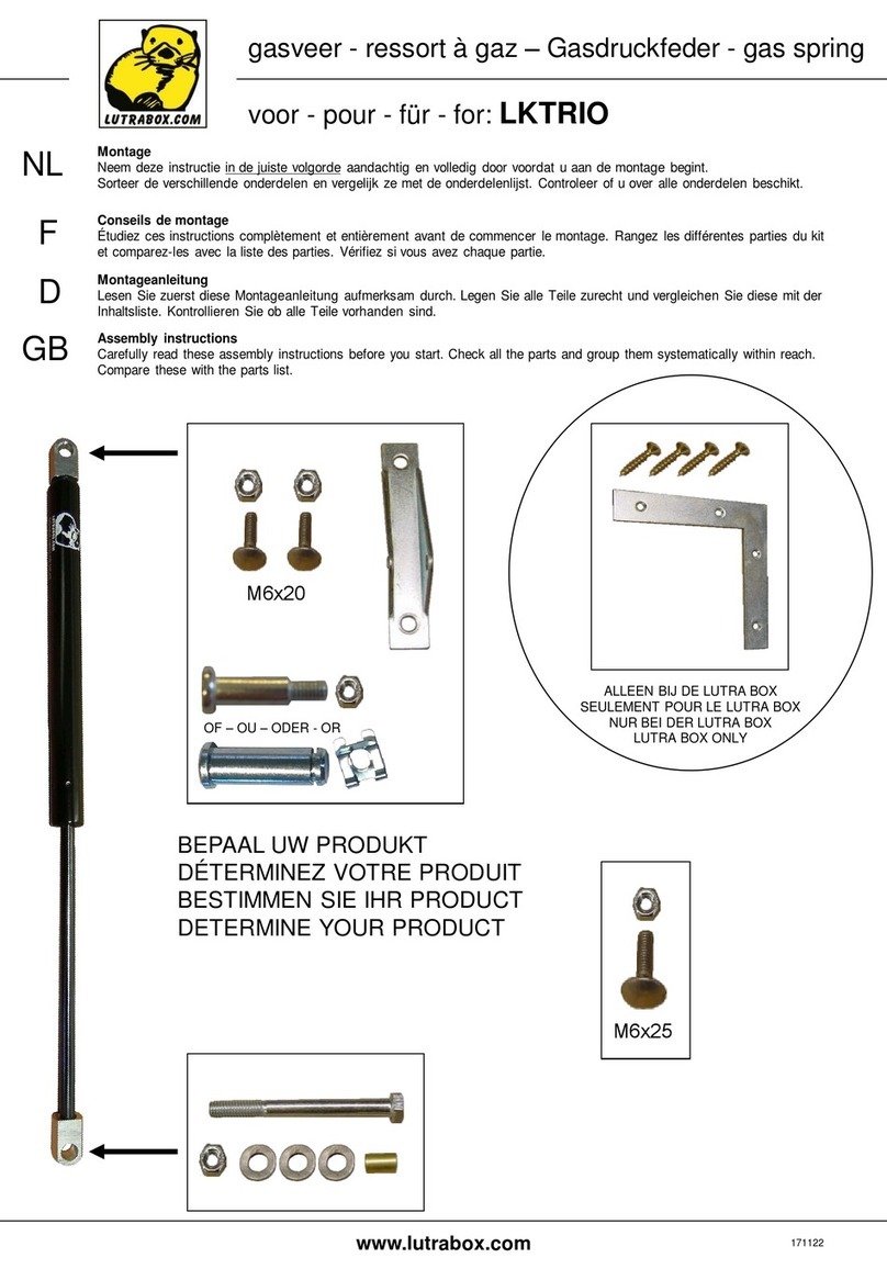 Lutrabox LKTRIO Manuel utilisateur