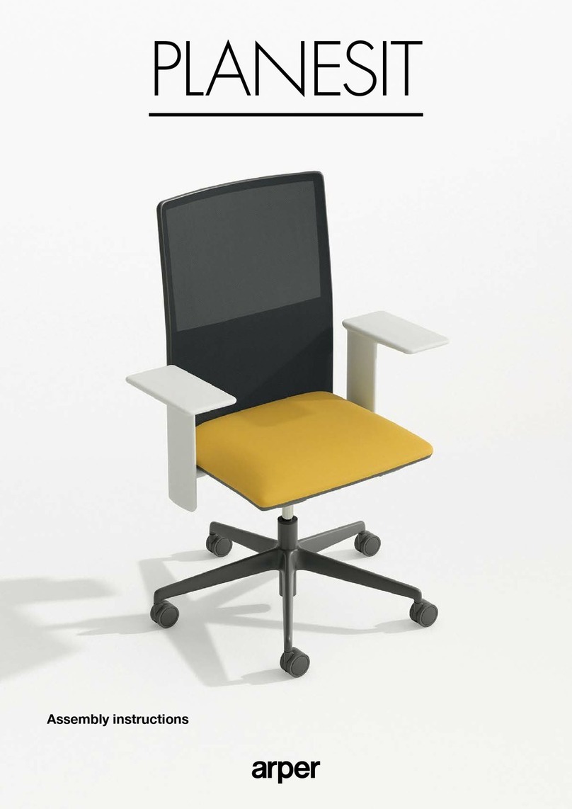 arper PLANESIT Manuel utilisateur