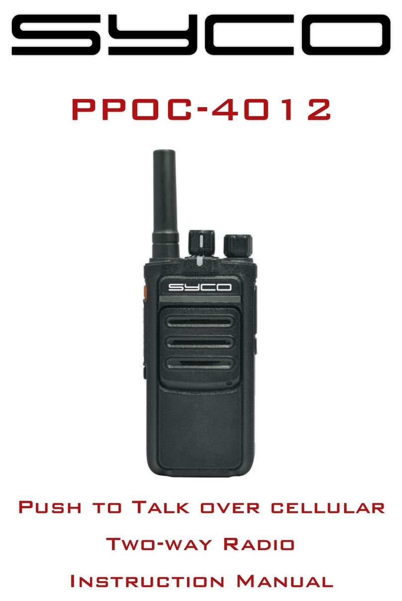 Syco PPOC-4012 Manuel utilisateur
