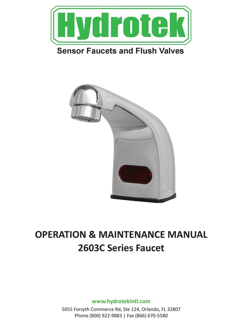 Hydro Tek 2603C Series Manuel