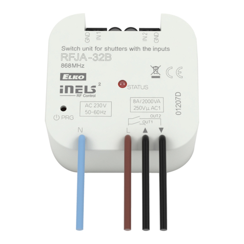 iNels RFJA-32B Manuel utilisateur