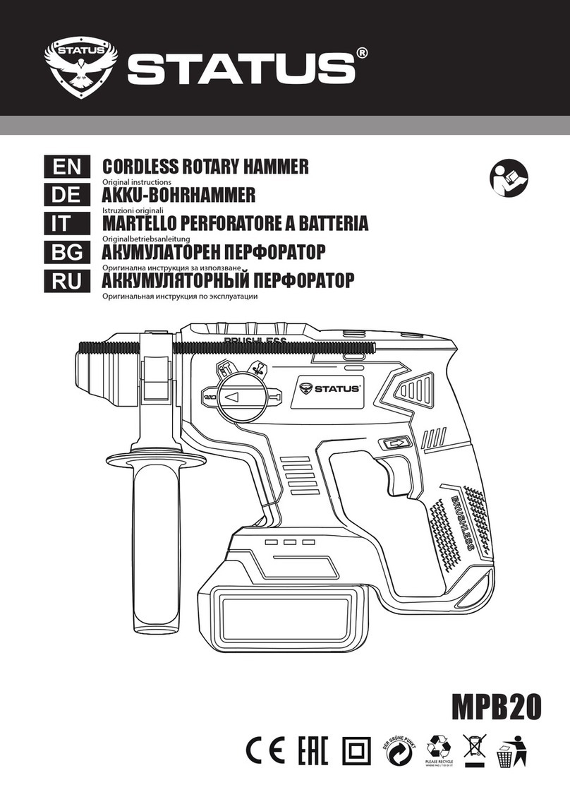 Status MPB20 Manuel utilisateur