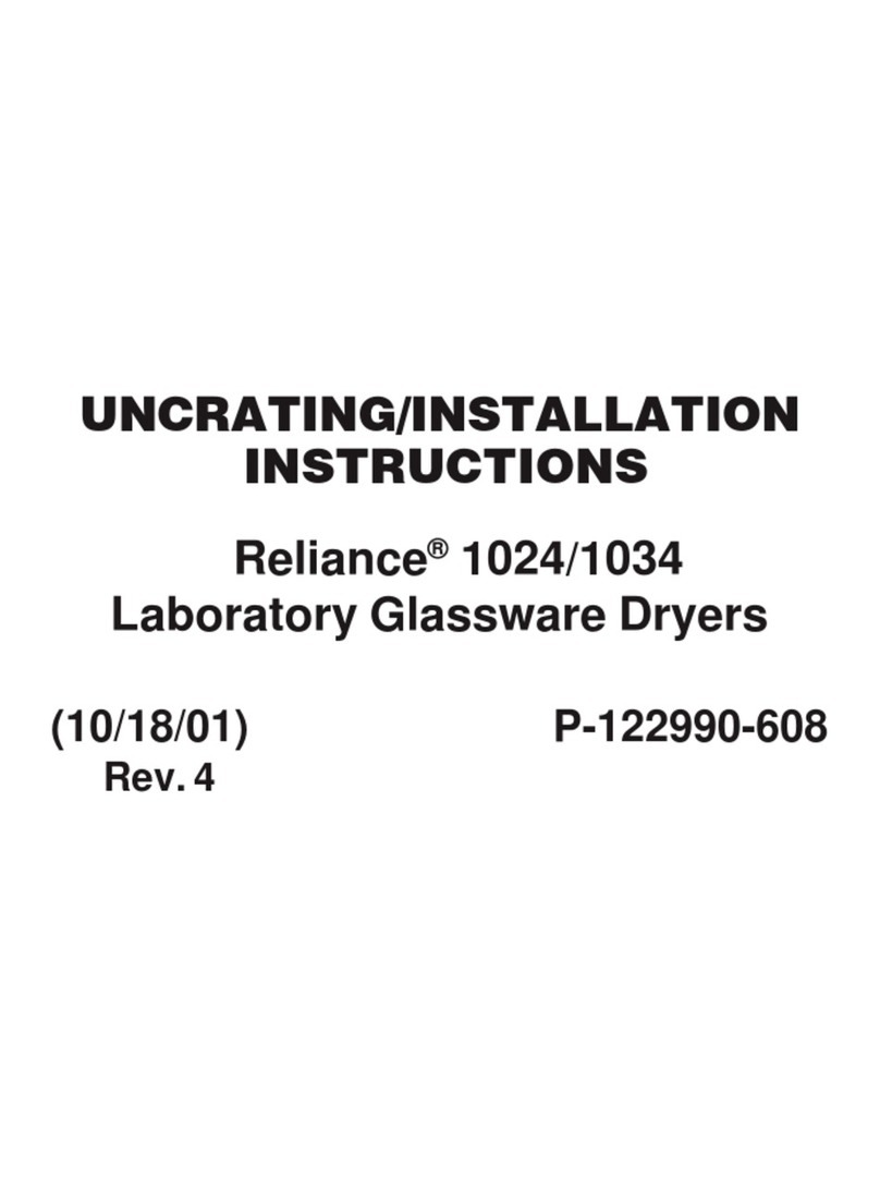 Steris Reliance 1024 Manuel utilisateur Steris Reliance 1024 Manuel utilisateur